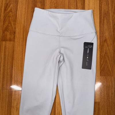 Yogalicious ''Lux'' High Rise Ankle Silver Lily Size XS New With Tags