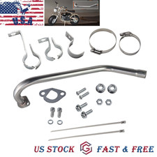 Exhaust Header Pipe for Predator 196cc 212cc GX160 GX200 Tillotson 212 Go Kart