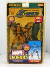 Marvel Legends Wolverine Unmasked Action Figure Apocalypse BAF Series ToyBiz