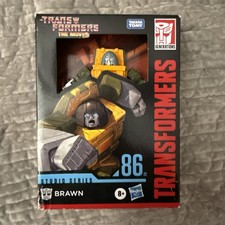 NEW Transformers Studio Series 86 BRAWN Deluxe Class  86-22 Hasbro  Mint  Rare