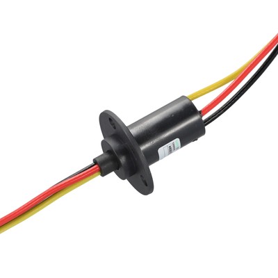 Conductive Slip Ring 22OD Compact High Current Power Unlimited Rotation 150RPM