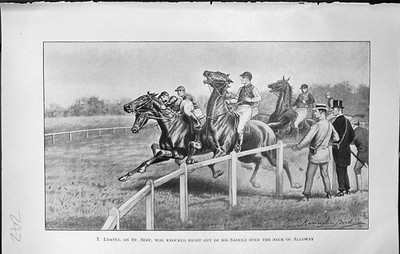 Old Badminton Magazine 1903 Loates St. Serf Horse Racing Jockeys Spor 20th