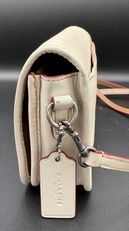 Project Authentic Coach X Disney Mickey Mouse Collab White Crossbody Bag - Image 2 of 4