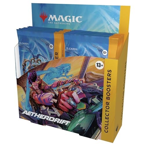 Wizards Of The Coast MTG Aetherdrift Collector Booster Box English 12 Pack DFT