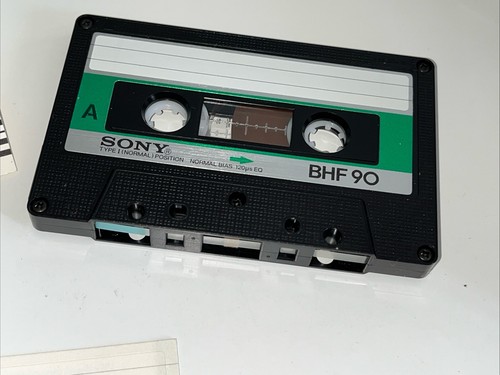 Sony Blank Cassette Tapes X5 C-90HF X3 BHF90 X2 Recordable Used? New? - Picture 11 of 18