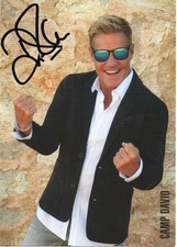 DIETER BOHLEN 2026 Autogramm Karte handsigniert CAMP DAVID Modern Talking DSDS