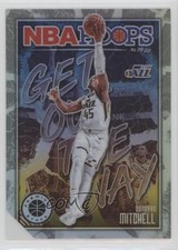 2019 Panini NBA Hoops Premium Stock Get Out the Way Holo Donovan Mitchell 0w9p