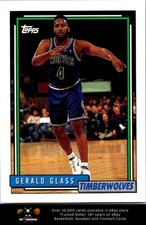 1992-93 Topps BASKETBALL #171 Gerald Glass