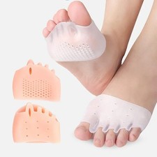 2PCS Silicone Bunion Toe Corrector Orthotics Straightener Separator Pain Foot