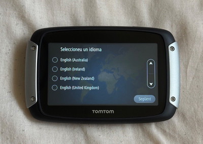 TomTom Rider 400 Motorrad GPS Sat Nav Lifetime UK und Europa Karten