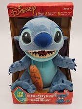 2002 Disney Lilo  Stitch Interactive ALOHA STITCH Plush ATTACHED to BOX NEW 