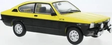 MCG 1:18 Scale Diecast Model Car - 1977 Opel Kadett C Coupe GTE in Yellow/Black