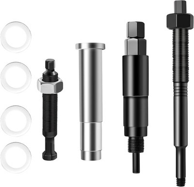 Extractor, Broken Spark Plug Remove Tool Kit Compatible - w/ Porcelain Puller