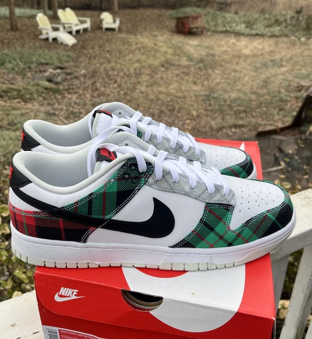 Nike Dunk Low White Black Red for Sale | Authenticity Guaranteed