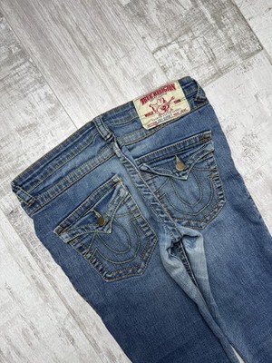 True Religion Damen Jeans Modell Joey Super T Größe 30 M | Low Waist | Bootcut