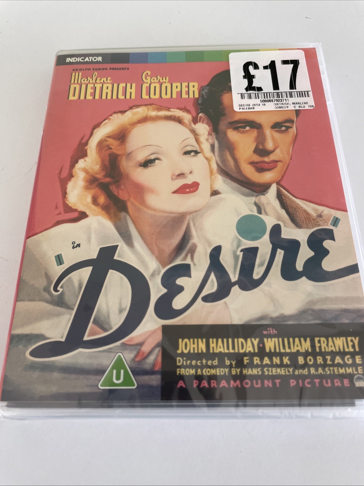 Brand New Sealed Desire Indicator Blu-ray Film