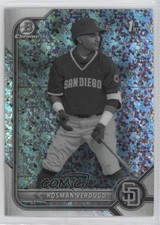 2022 Bowman Chrome Black & White Mini-Diamond Refractor Rosman Verdugo 10a4