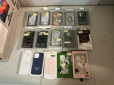 15 Variety Of Different Brands And Sizes Phone Case Bundle- New