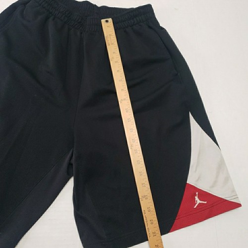 Nike Air Jordan Jumpman Training Basketball Shorts Herren Größe Large schwarz/rot - Bild 9 von 10