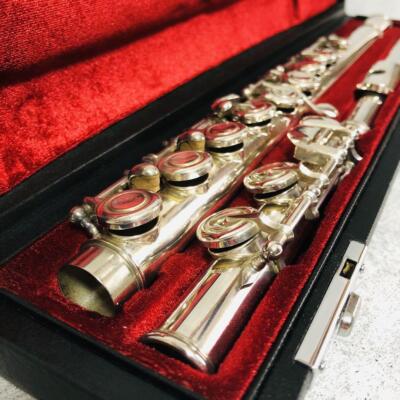 Yamaha YFL-451 Flute E Mechanism Professional model Tested W/Hard