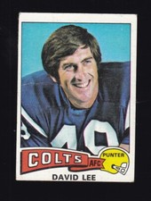 1975 Topps David Lee #361 Baltimore Colts