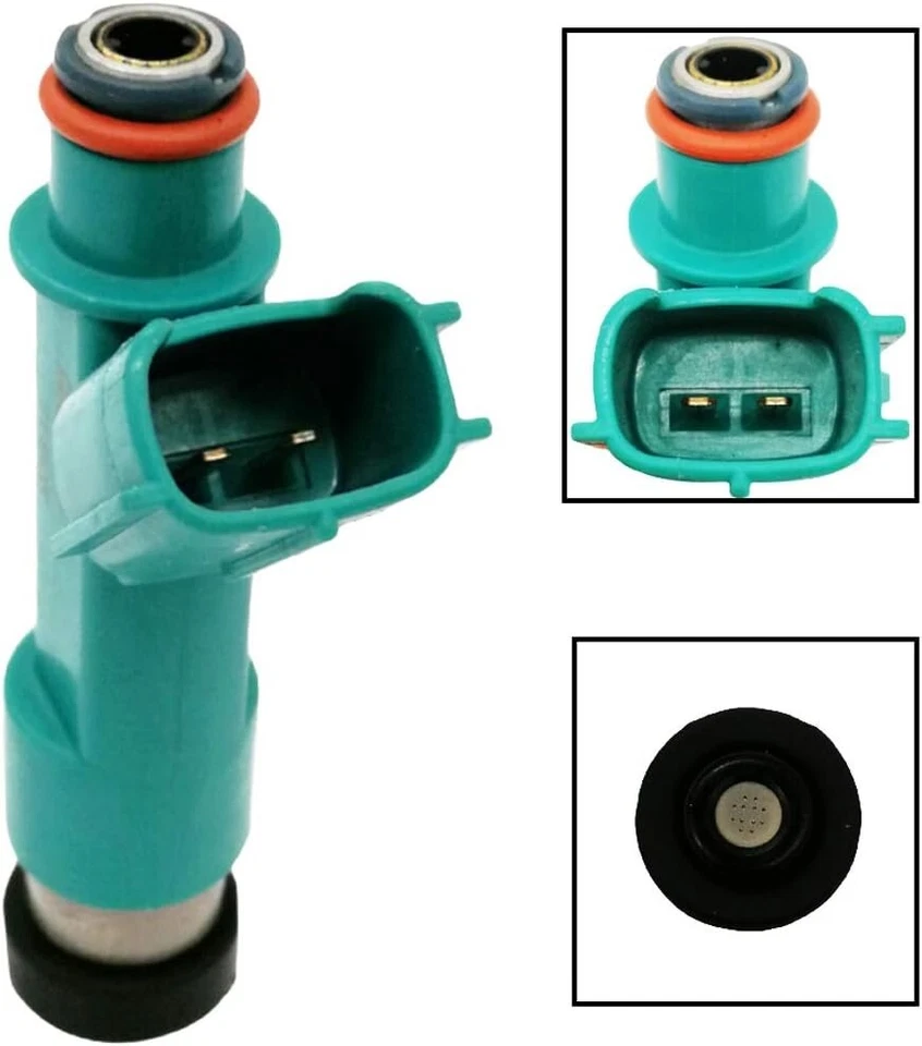 4 оригинальные топливные форсунки Denso 2005 2006 2007 2008 2009 2010 Scion TC 2,4 л I4 - Изображение 3 из 4