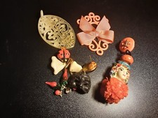 ORECCHINI + CIONDOLI MOLTO PARTICOLARI 4 PEZZI COSÌ COME IN FOTO