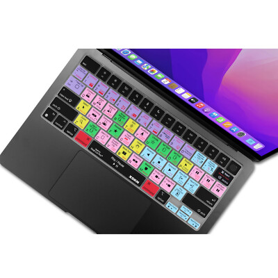 XSKN Final Cut Pro Shortcuts Keyboard Cover for Macbook Air 13.6
