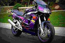 Suzuki GSX 750 FS 1995 3 A4 Photo Print