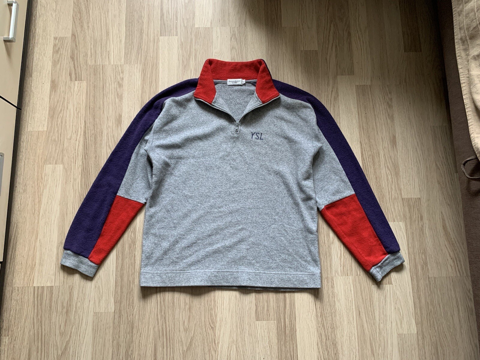 Yves Saint Laurent Logo Vintage Pile L