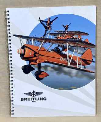 BREITLING Notizbuch Notizen Pilot LEER Navitimer Emergency Avenger Superocean
