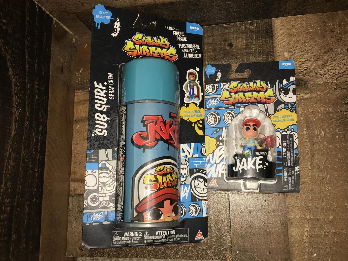  Subway Surfers, Spray Crew, 4 Vinyl Figure