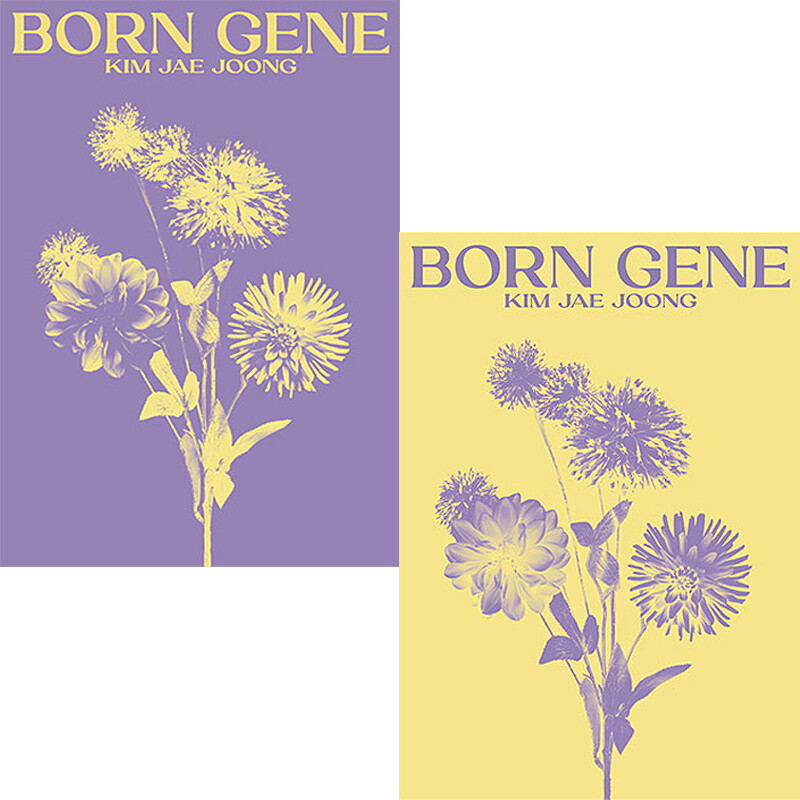 BORN GENE KIM JAE JOONG アルバム KIM JAE JOONG BORN GENE 3rd Album 2 Ver SET 2CD+POSTER+2