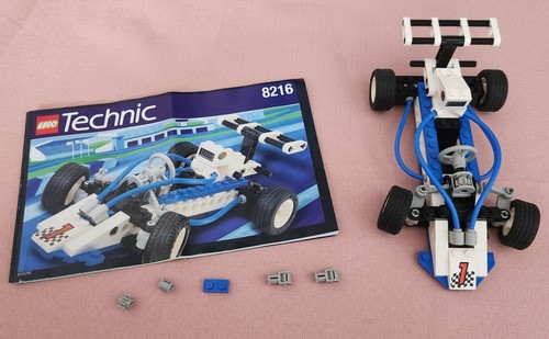 Lego Technic 8216 Turbo 1 Race Car, Model, Complete with Instructions 1997 - Picture 1 of 13