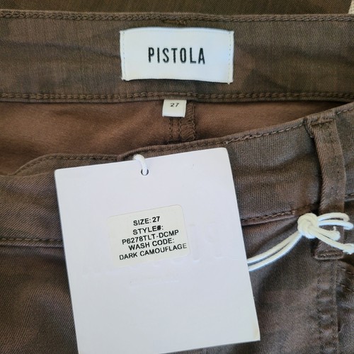 Pistola Womens Hannah Cargo Skinny Pants Dark Camouflage Size 27 NEW - Picture 4 of 5