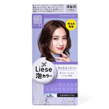 Kao Liese Bubble Hair Color Clear Lavender JAPAN
