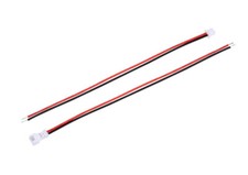 JST 1.25mm mini micro 2-Pin 1S 3.7V Male Female Connector plug 100mm wire x 5