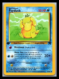 Psyduck 1st Ed MINT Team Rocket #65/82
