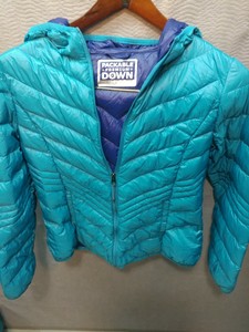xersion packable down jacket