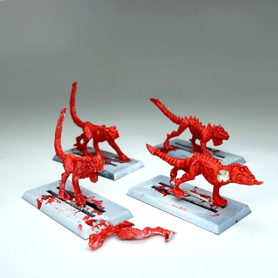 Warp Beasts - Dark Eldar - unterschiedlicher Zustand - Warhammer 40K Classic Metall C2812