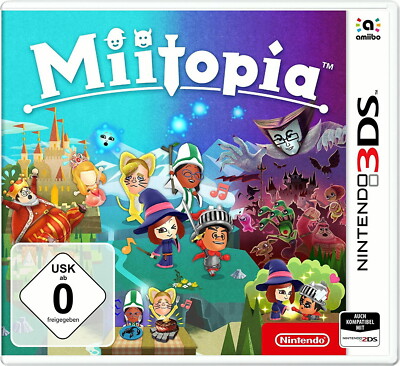 3DS Spiel Miitopia ohne OVP ohne Anleitung BB