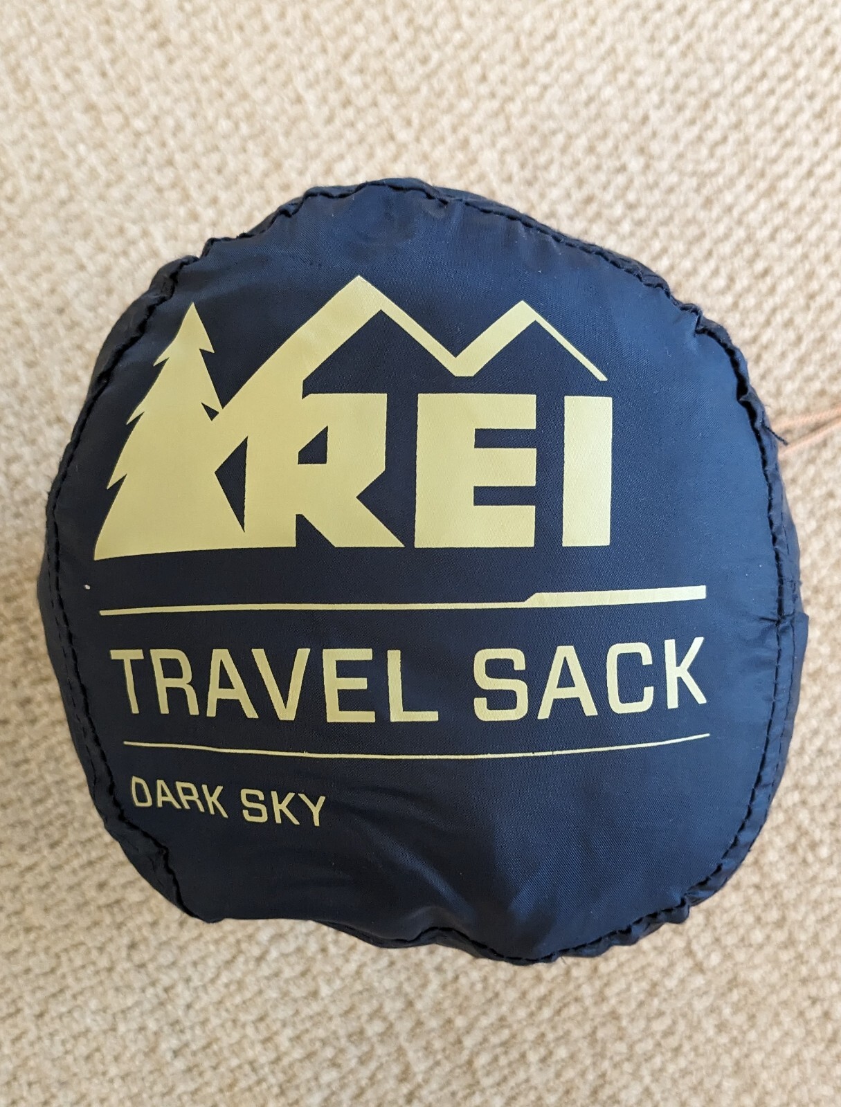 REI Sleeping Bag Liner Travel Sack +55F Light Weight, Dark Sky color eBay
