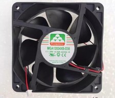 1PCS MGA12024XB-O38 12038 DC24V 0.34A 2-Wire Inverter Cooling Fan