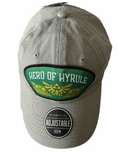 ZELDA HERO OF HYRULE Patch Gray Hat Baseball Cap Game Merchandise