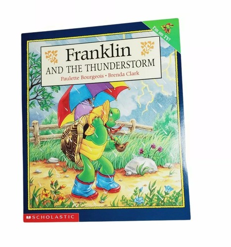 Franklin the Turtle Lot of 2 Books: Class Trip & Thunderstorm Kids Scholastic - Picture 4 of 7