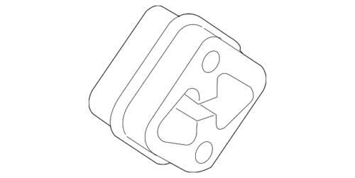 Montaje de goma para BMW (N/P 18-20-7-590-154)