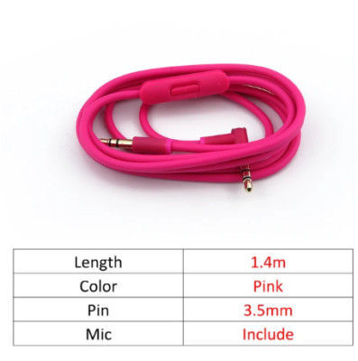 Beats Replacement Audio Cable With Mic (Universal Model)