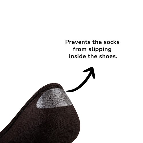 Cosyfeel® Unisex No-Show Liner Socks 6-Pack Bamboo Material Durable Seamless Toe - Picture 31 of 90