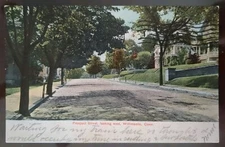 Prospect Street, looking West, Willimantic, CT - 1907, Rough Edges