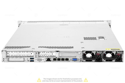 Serveur HP Proliant DL360 G9 8SFF, 2x Xeon E5-2699 V4, 192GB RAM, Reconditionné